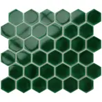 Mozaik hexagon Deep Green 27,7/32,3