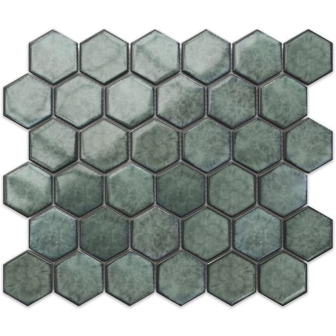 Mozaik hexagon Green Nori 25,7/29,7
