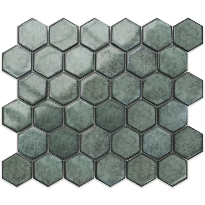 Mozaik hexagon Green Nori 25,7/29,7