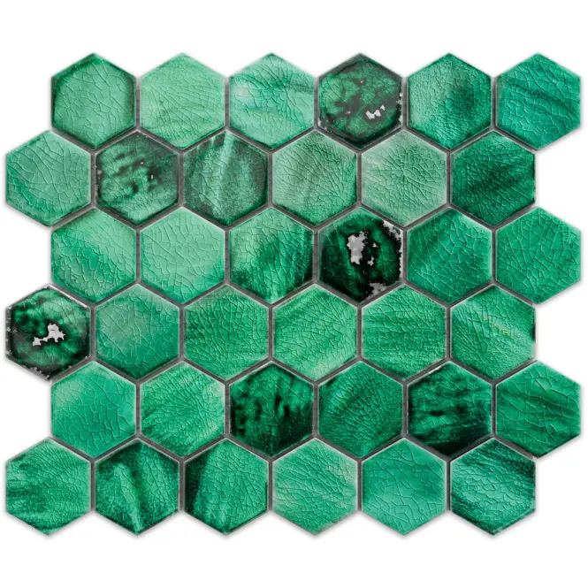 Mozaik hexagon Mykonos Green 27/31,2