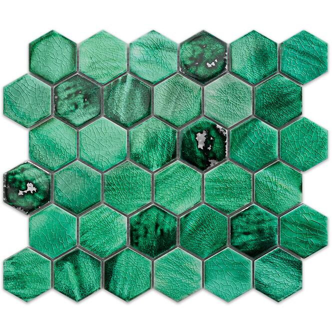 Mozaik hexagon Mykonos Green 27/31,2