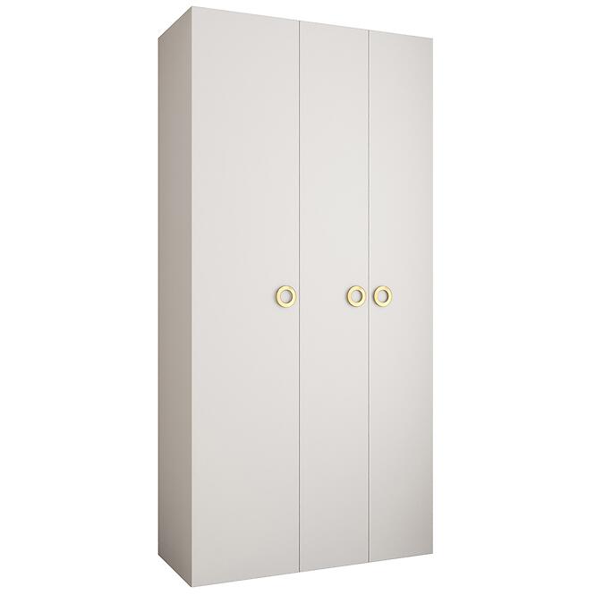 Szekrény Como 1-120 (40) fehér/arany