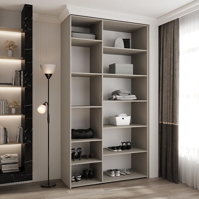 Szekrény Como 2-130 (40) kasmír/arany,6
