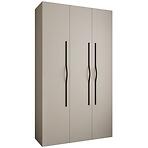 Szekrény Como 2-140 (40) kasmír/fekete