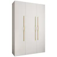 Szekrény Como 2-160 (40) fehér/arany
