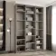 Szekrény Como 1-160 (50) fehér/arany,8