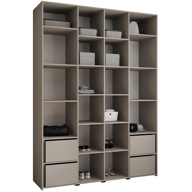 Szekrény Como 2-180 (50) kasmír/arany