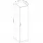 Szekrény Snow 01 S 47 cm fényes fehér/alpesi fehér,3