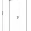Szekrény Snow 02 91 cm fényes fehér/alpesi fehér,3