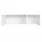 Szekrény Snow 04A 136 cm felső szekrény tripla ajtó fehér fényes/alpesi fehér,3