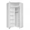 Sarokszekrény felső Snow 06A 117 cm fényes fehér/alpesi fehér,5