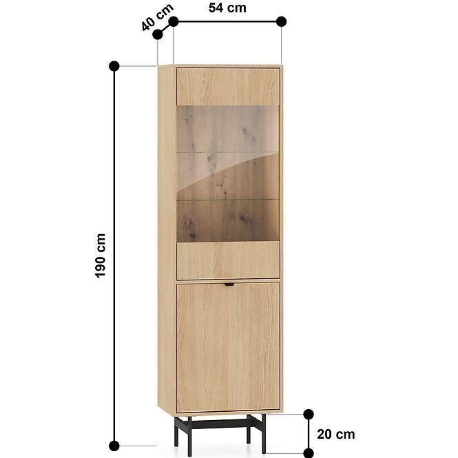Vitrin 02 Reynos Tölgy Mavelie,2