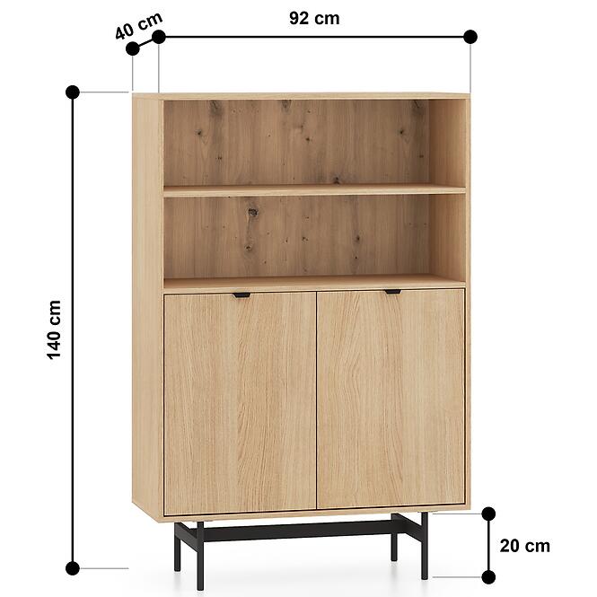 Vitrin 03 Reynos Tölgy Mavelie