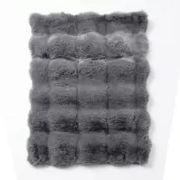 Szőnyeg Rabbit Fur Big Bubble 0,6/0,9 Sm215 szürke