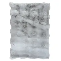 Szőnyeg Rabbit Fur Big Bubble 0,6/0,9 Sm215 ezüst