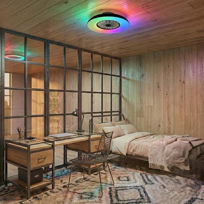 Ventilátor ZARVIK CCT+RGB 66849