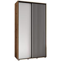 Szekrény Lanko 1-130 (45) artisan/fehér