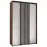Szekrény Lanko 1-150 (45) artisan/fehér