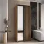 Szekrény Lanko 2-100 (45) artisan/fekete,11