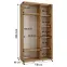 Szekrény Lanko 2-140 (45) fekete,3