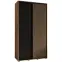 Szekrény Lanko 1-140 (60) artisan/fekete