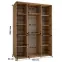 Szekrény Lanko 1-180 (60) fehér/artisan,4