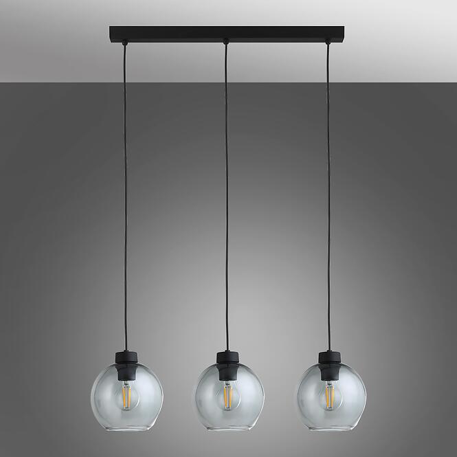 Lámpa CUBUS 11727 GRAPHITE 3 PŁ LISTWA