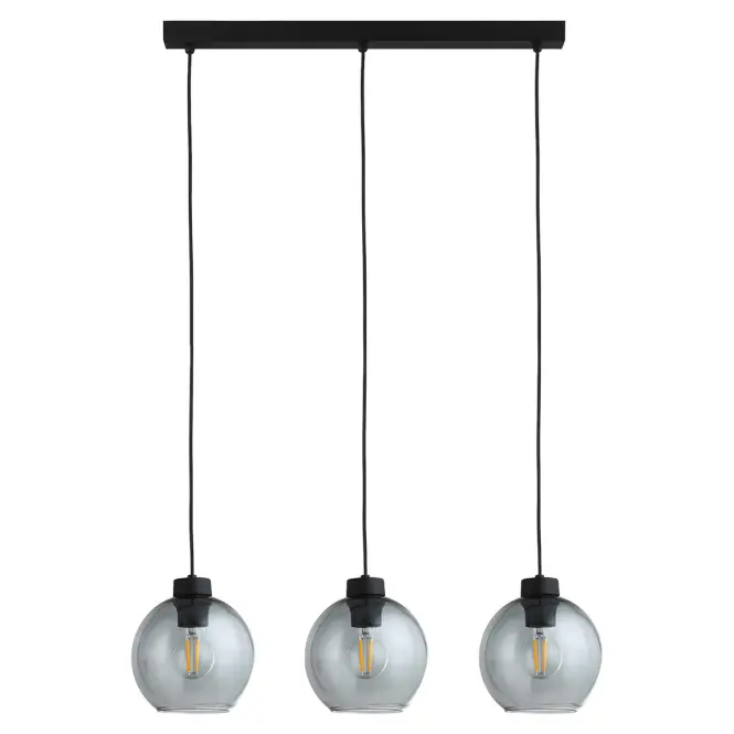Lámpa CUBUS 11727 GRAPHITE 3 PŁ LISTWA