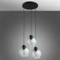 Lámpa CUBUS 11728 GRAPHITE 3 PŁ KOŁO