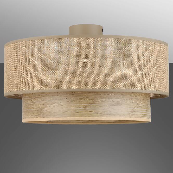 Lámpa DUO 11753 MINI JUTA WOOD 1XE27