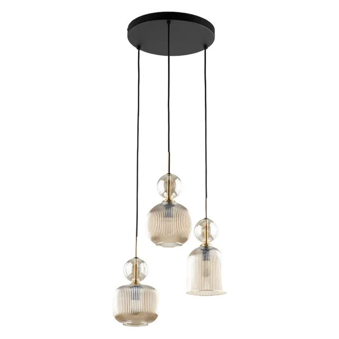 Lámpa SOPHIA COGNAC 11041 AMBER PL3