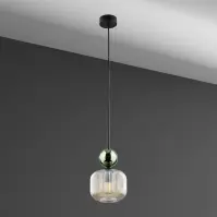 Lámpa SOPHIA GREEN COGNAC 11144 LW1