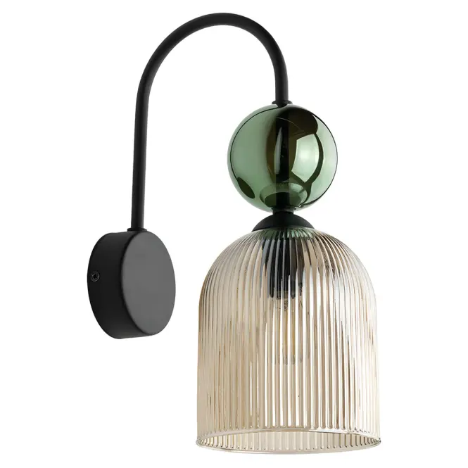 Lámpa SOPHIA GREEN COGNAC 11143 LK1