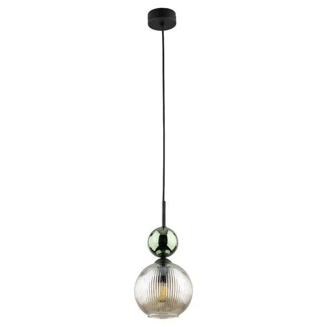 Lámpa SOPHIA GREEN COGNAC 11145 LW1