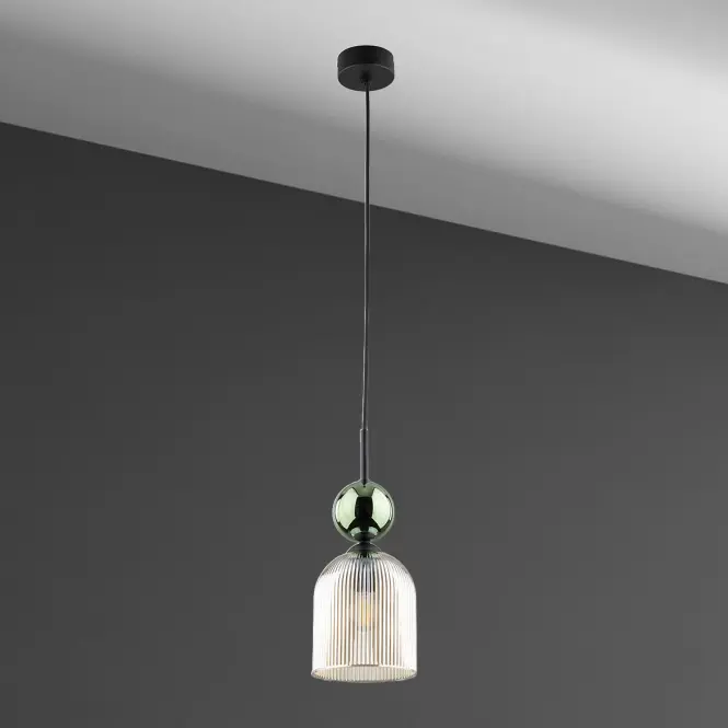Lámpa SOPHIA GREEN COGNAC 11146 LW1
