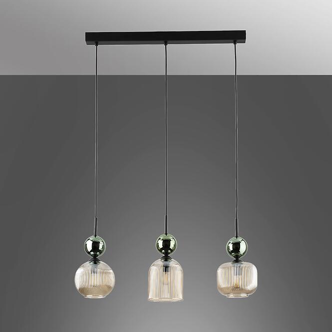 Lámpa SOPHIA GREEN COGNAC 11147 LW3