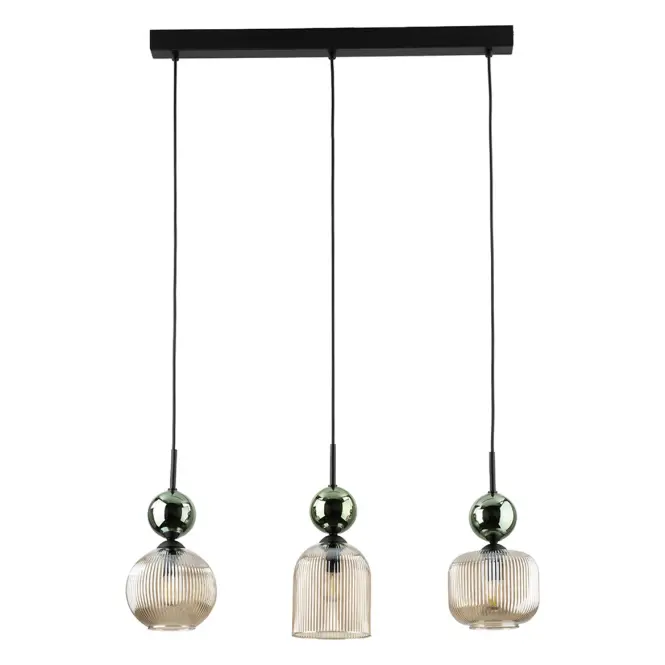 Lámpa SOPHIA GREEN COGNAC 11147 LW3