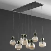 Lámpa SOPHIA GREEN COGNAC 11151 LW8
