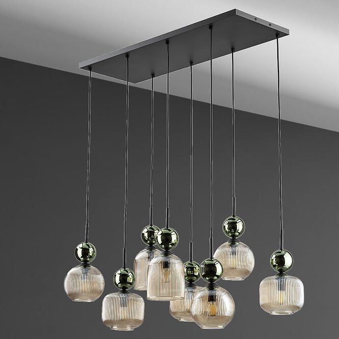 Lámpa SOPHIA GREEN COGNAC 11151 LW8