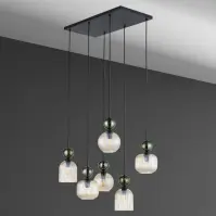 Lámpa SOPHIA GREEN COGNAC 11150 LW6