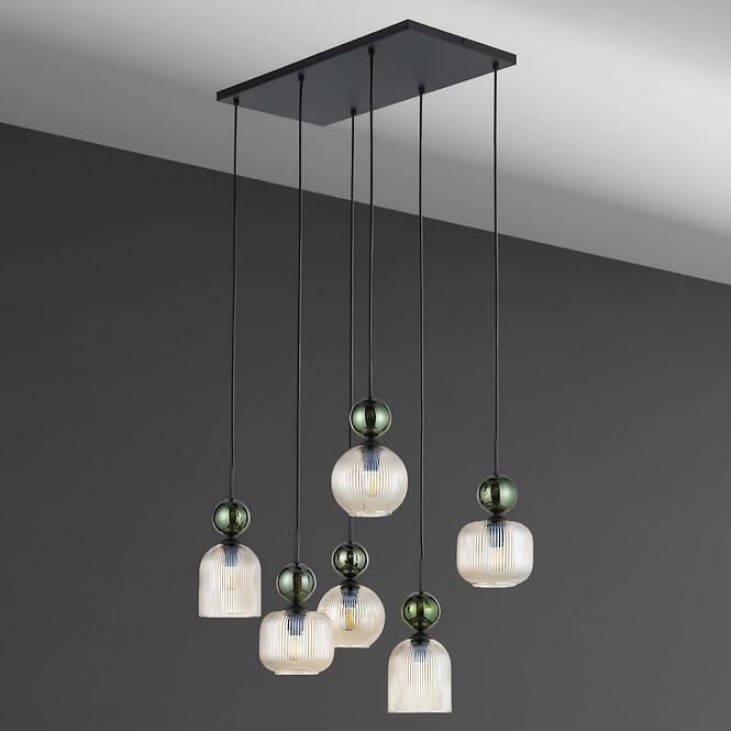 Lámpa SOPHIA GREEN COGNAC 11150 LW6