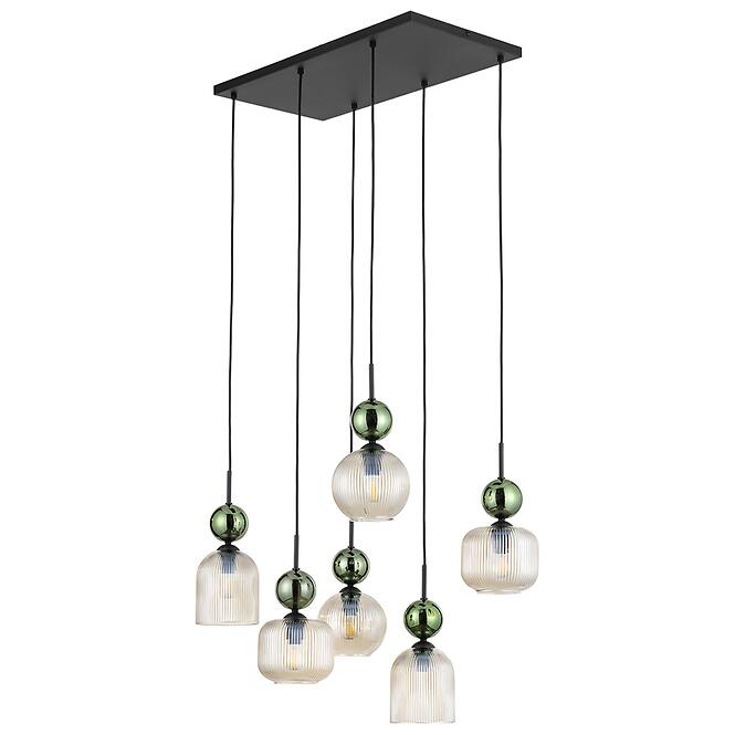 Lámpa SOPHIA GREEN COGNAC 11150 LW6