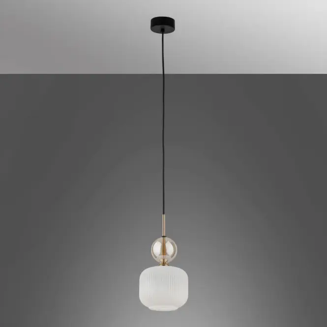 Lámpa SOPHIA COGNAC WHITE 11589 LW1