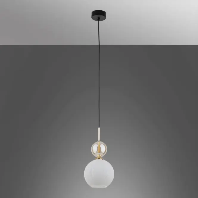 Lámpa SOPHIA COGNAC WHITE 11590 LW1