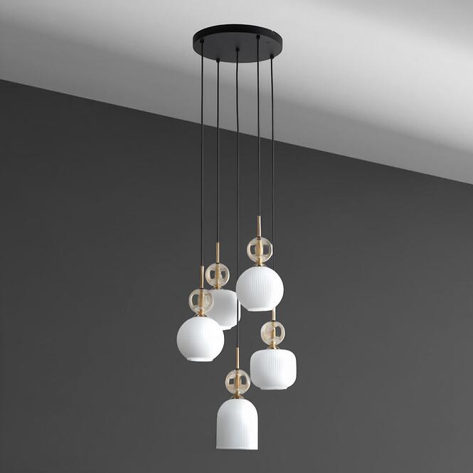 Lámpa SOPHIA COGNAC WHITE 11593 PL5