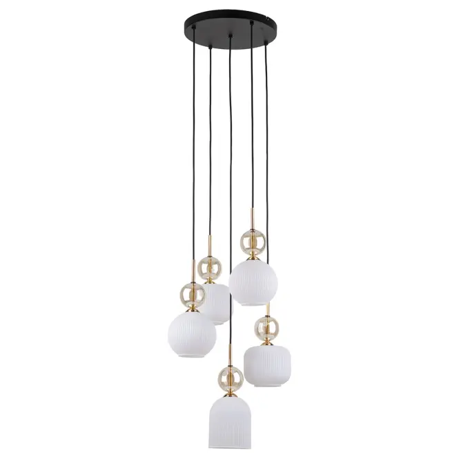 Lámpa SOPHIA COGNAC WHITE 11593 PL5