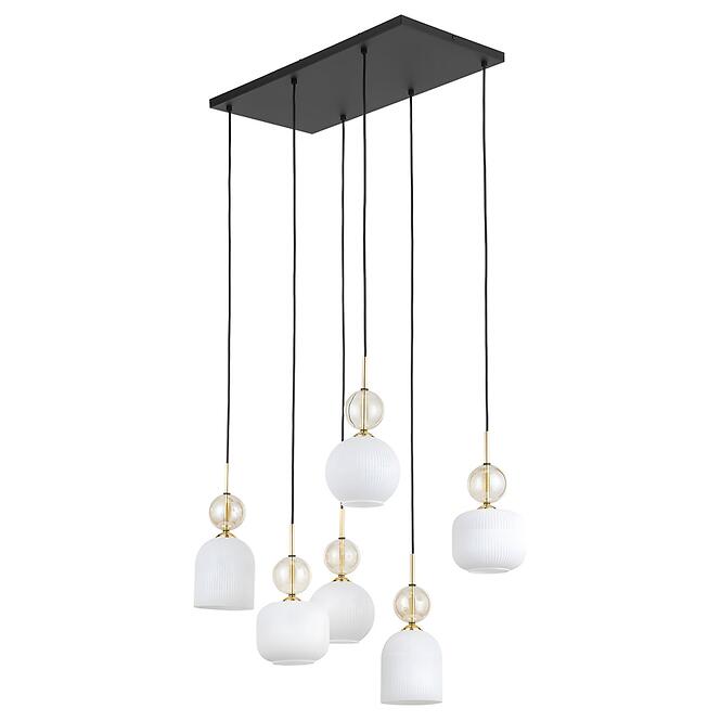 Lámpa SOPHIA COGNAC WHITE 11594 PL6