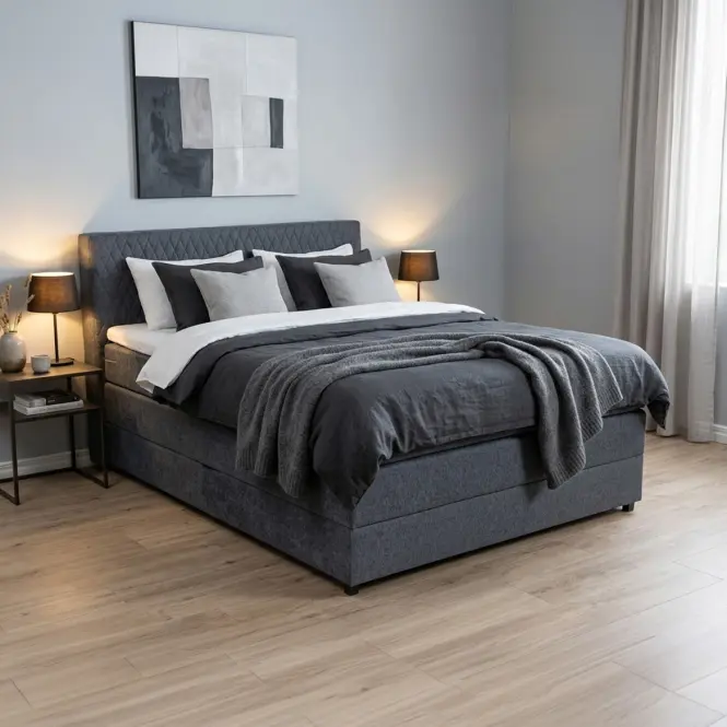 Kontinentális ăgy Omaha 120 szürke,4
