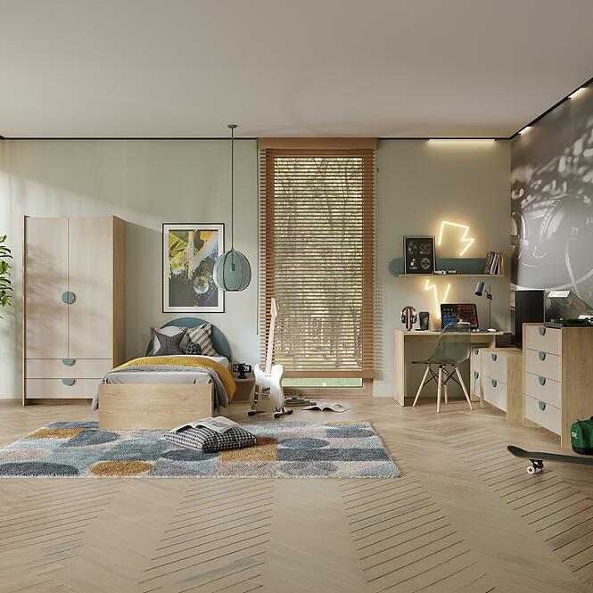 Komód Lexi 9 Cremona/Macadamia/Tenger