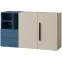 Komód Lorin 7 Kasmír/Tengerkék